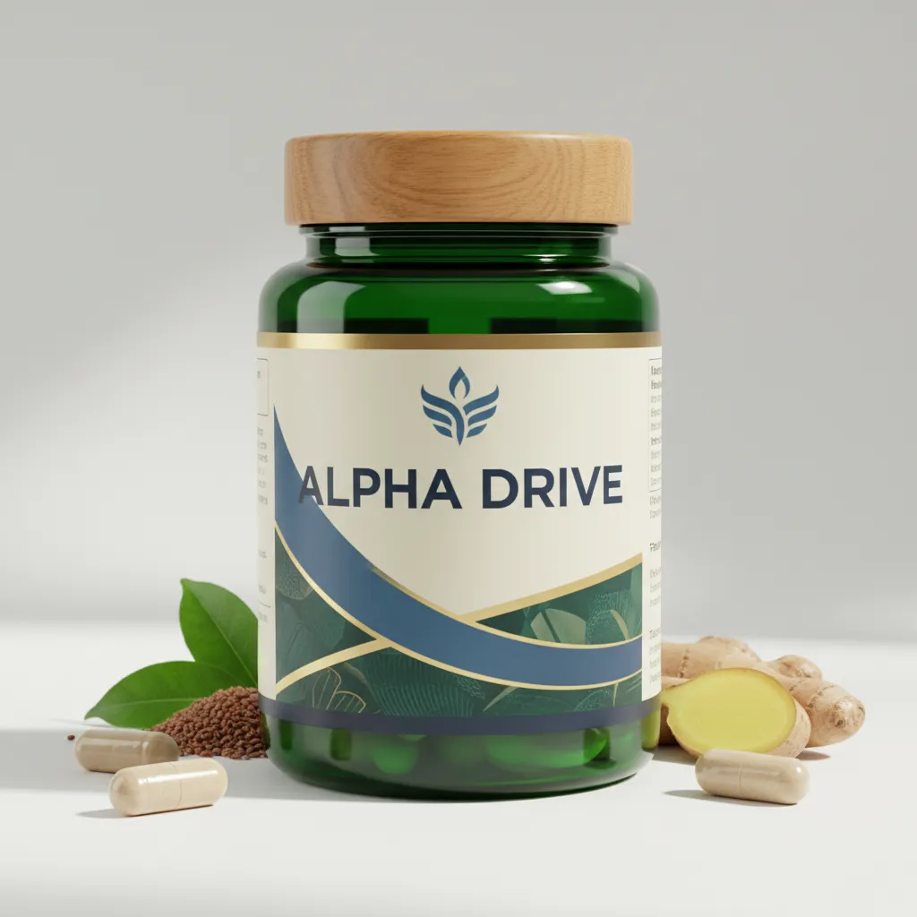 Alpha Drive -ravintolisäpurkki, 60 kapselia - Brookline Wellness